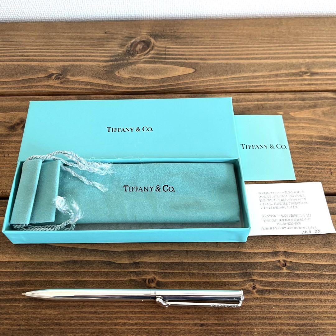 TIFFANY&Co. ティファニー シルバーボールペン ゴルフパター 箱付き