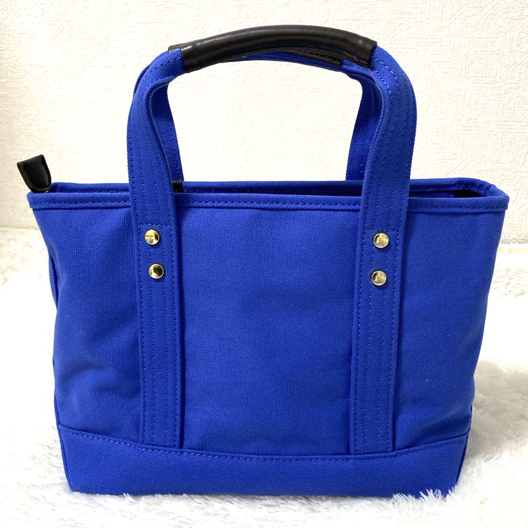 〖極美品〗ユーエスポロアッスン ミニトートバッグ ハンドバッグ キャンバス B5