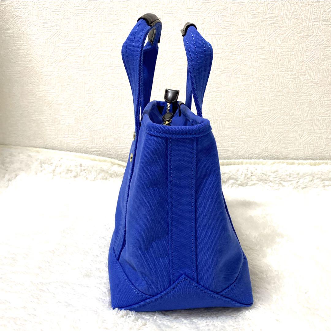 〖極美品〗ユーエスポロアッスン ミニトートバッグ ハンドバッグ キャンバス B5