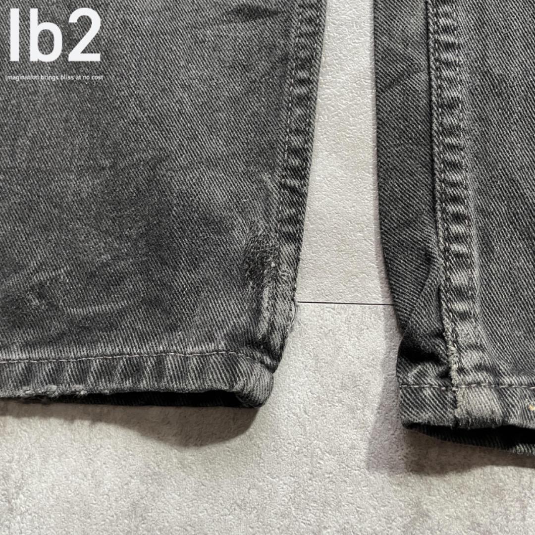 00s USA Levi ブラックデニム リーバイス 560 W36 L32