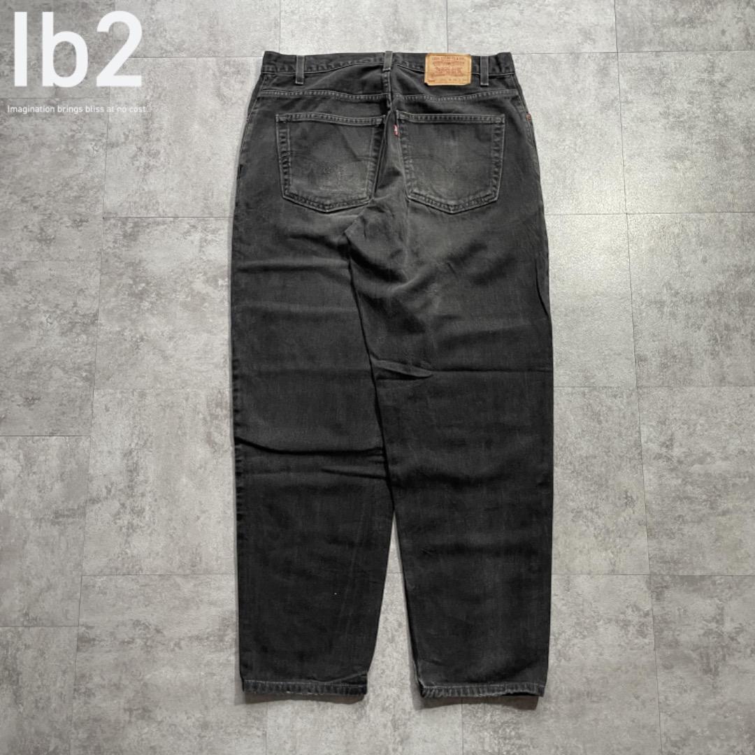 【本日特価】 00s USA L32 W36 560 リーバイス ブラックデニム Levi パンツ