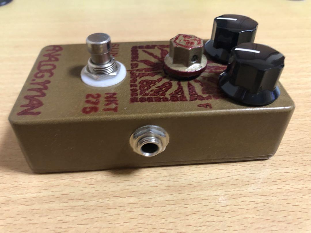 ギター ANALOG.MAN Sun Face NKT275 Red Dot