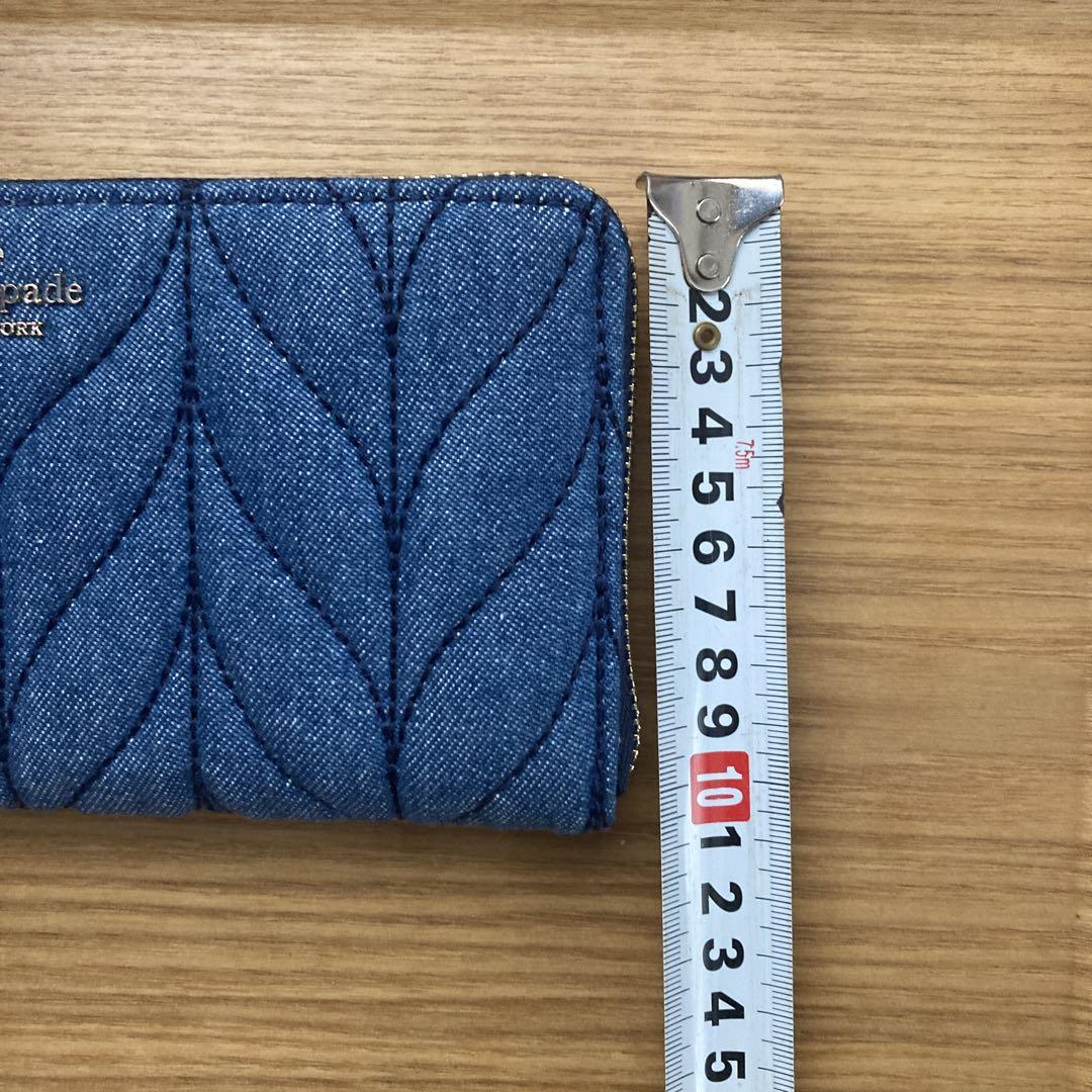 ★未使用★kate spade デニム　長財布　ケイトスペードニューヨーク