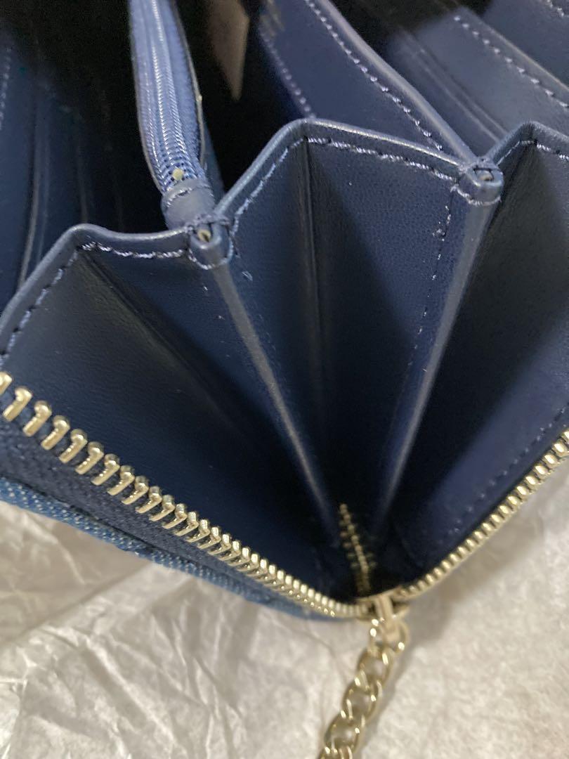 ★未使用★kate spade デニム　長財布　ケイトスペードニューヨーク
