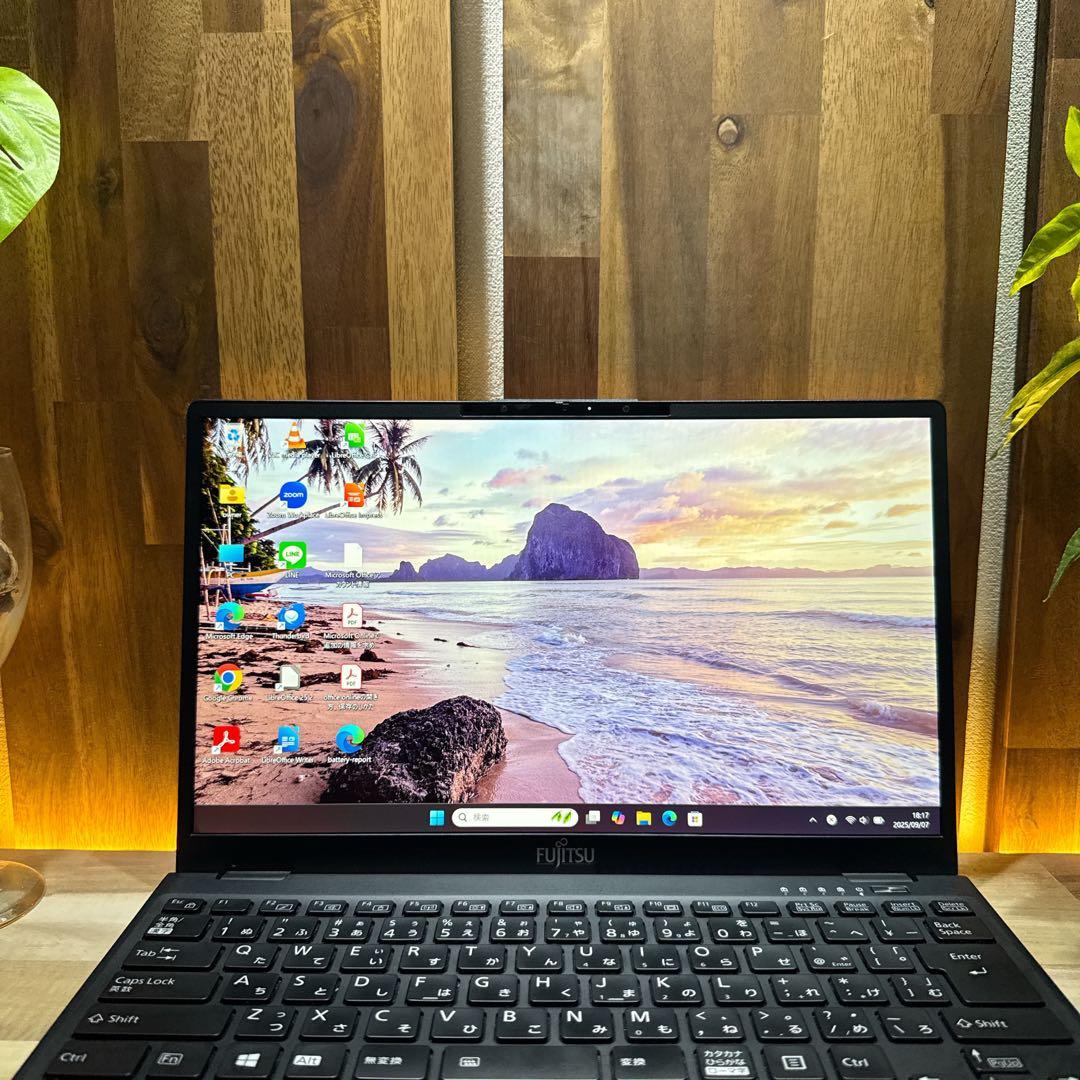 準美品‼️LIFEBOOK☘️最高峰i7☘メモリ16GB☘️フルHD☘ノートパソコン