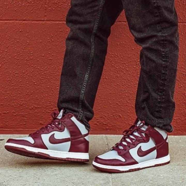 ネバダカラー ◆ Nike Dunk High Dark Beetroot ◆ 海外通販では Dunk Nike ◆ ネバダカラー High ◆ Beetroot Dark スニーカー