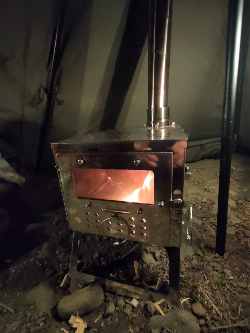 薪ストーブ ステンレス製