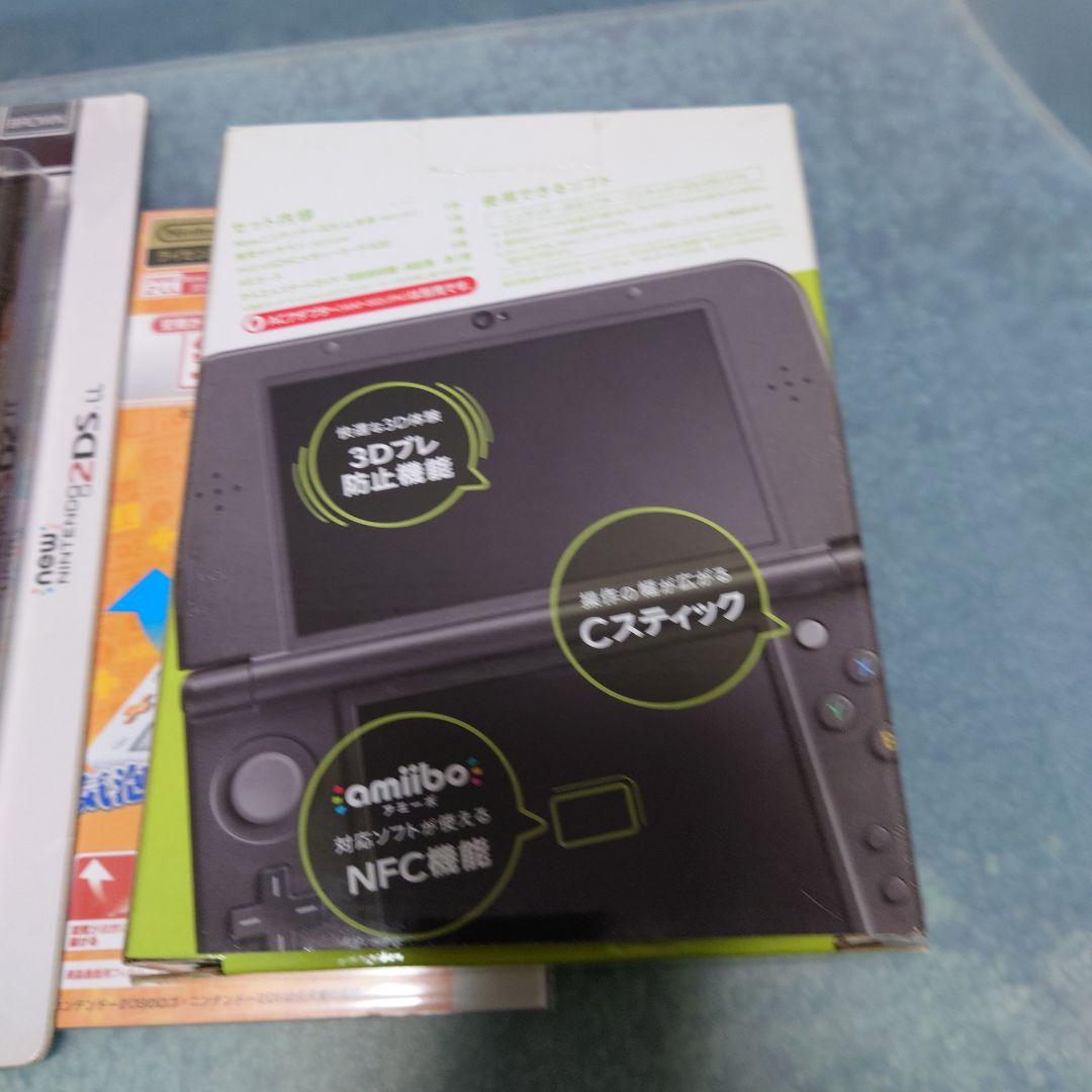 美品 Newニンテンドー3DS LL ライム×ブラック 美品 Newニンテンドー3DS LL ライム×ブラック