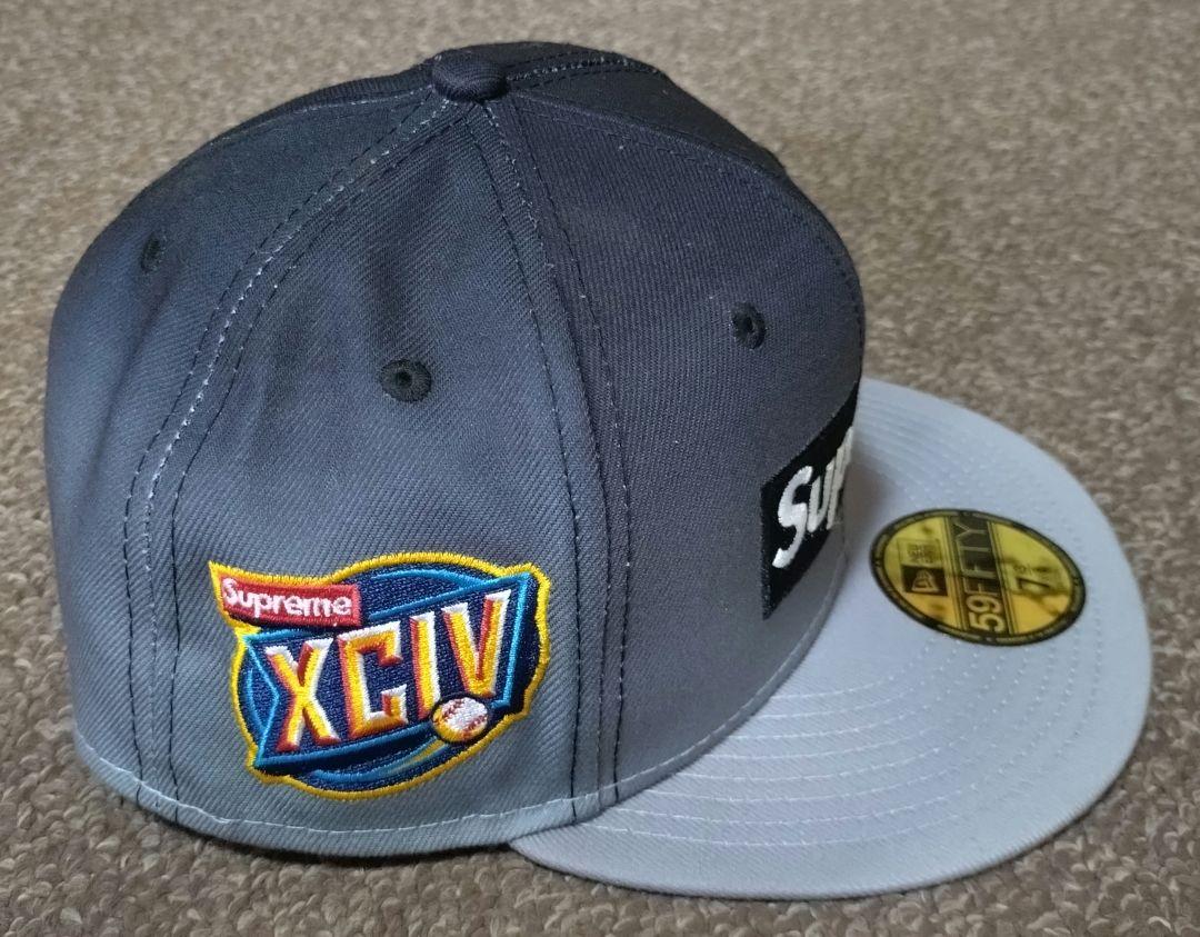SUPREME Gradient Box Logo NEWERA キャップ