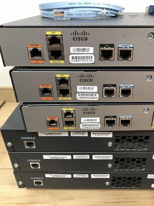 シスコルー 6台セットCisco892J、Catalyst2960 mH5X7-m84053816527 ましたらコ