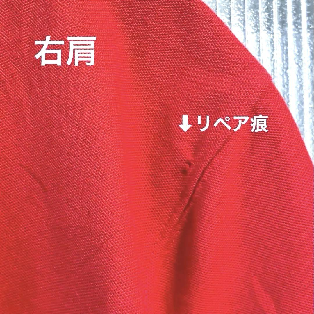 00s US古着　carhartt ストア系　半袖ポロシャツ　レッド　L