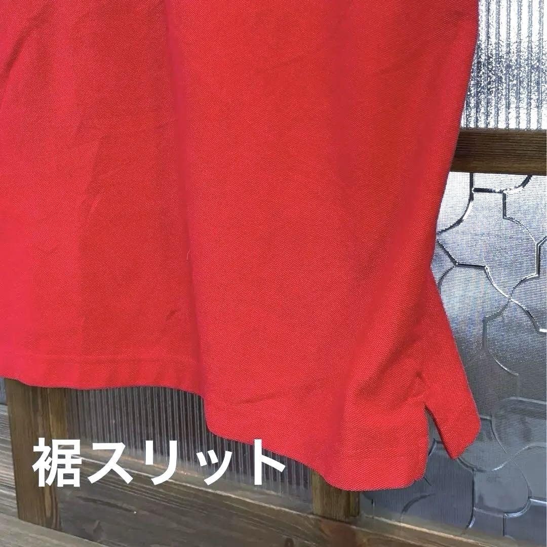 00s US古着　carhartt ストア系　半袖ポロシャツ　レッド　L