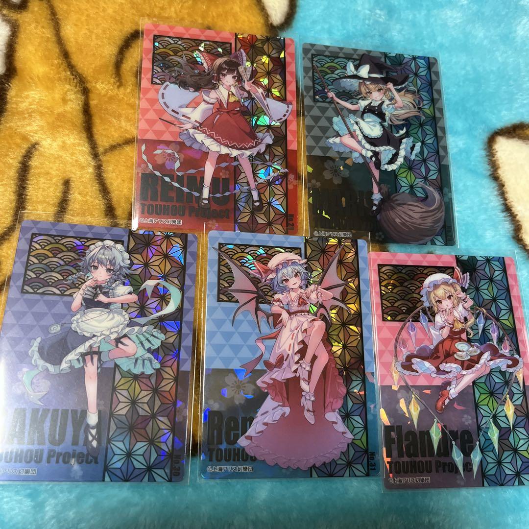東方Project トレーディング コレクトホロクリアカード