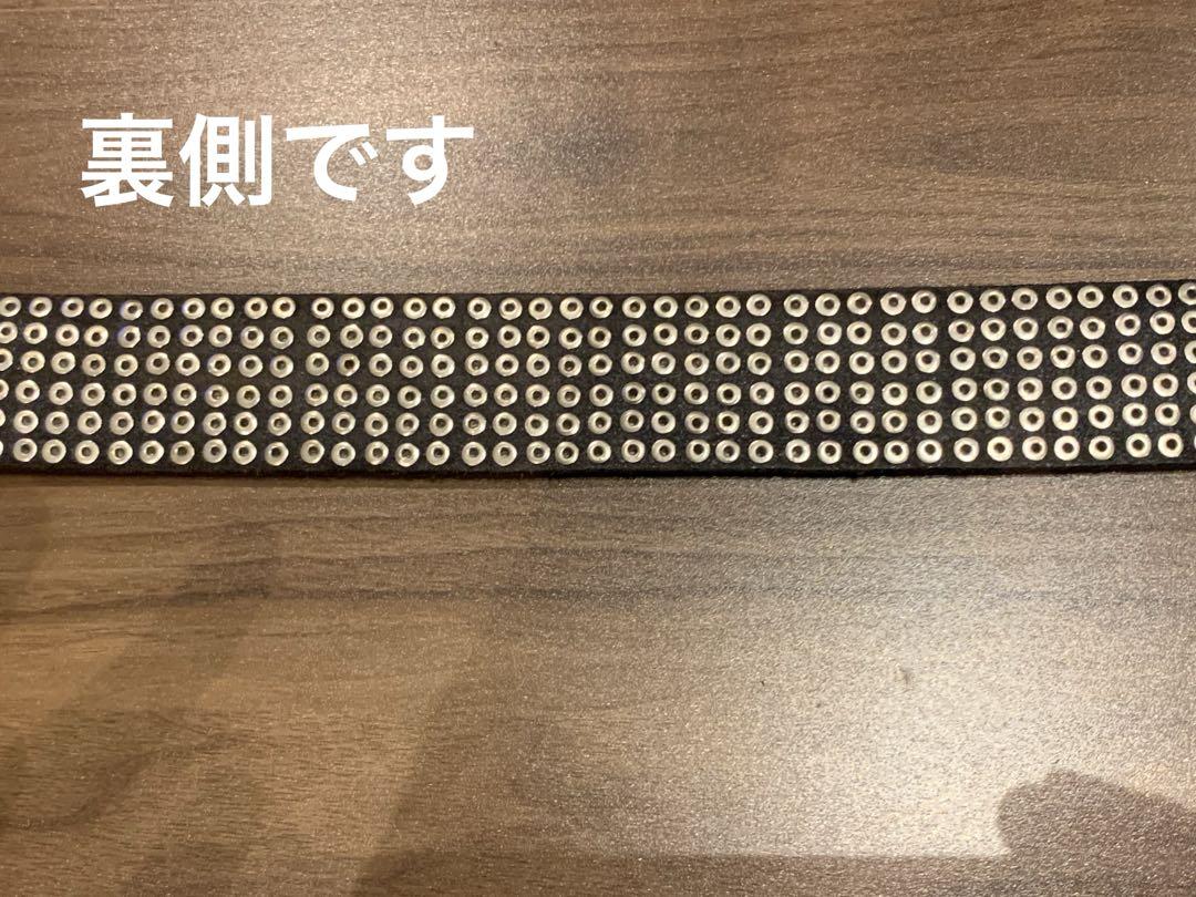 スタッズ付きレザーベルト PPFM Y2K - メルカリ