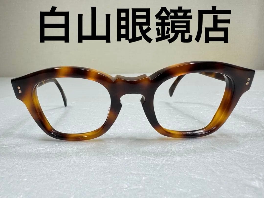 白山眼鏡店 GLAM ウエリントン メガネフレーム グラム