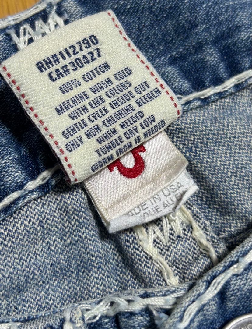 TRUE RELIGION ブーツカットデニム JOEY SUPER T 34 TRUE RELIGION ブーツカットデニム JOEY SUPER T 34