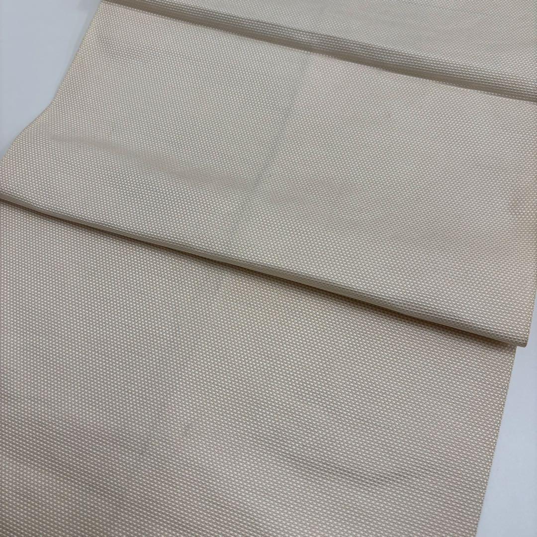 本場筑前博多織 名古屋帯 風景画 織出し 八寸 カジュアル帯 正絹
