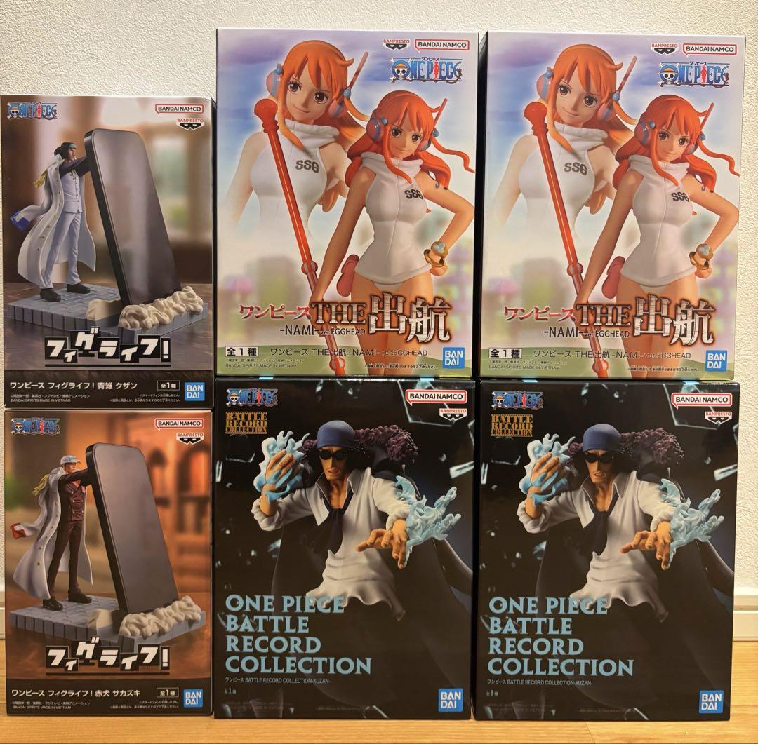 ONE PIECE フィギュア クザン　ナミ　サカズキ