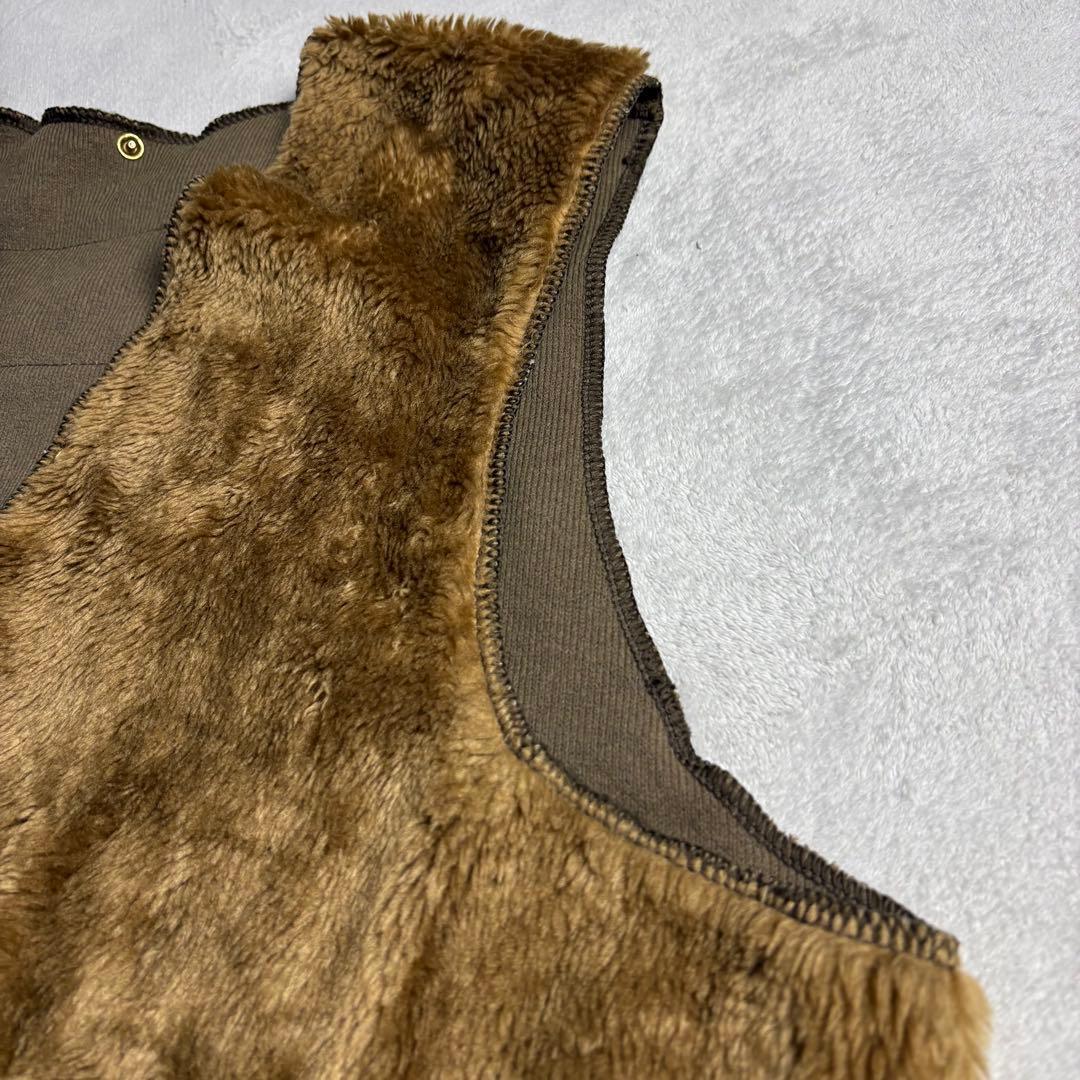 90s バブアー イングランド製 ボアファーベスト ライナー 3ワラントL・Barbour MEDICALDB_JP