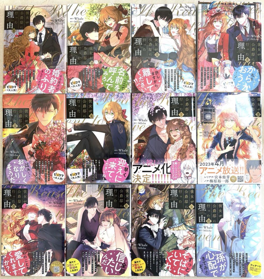 彼女が公爵邸に行った理由 1巻 〜 12巻 現在発売中の全巻 - メルカリ 彼女が公爵邸に行った理由 1巻 〜 12巻 現在発売中の全巻 - メルカリ