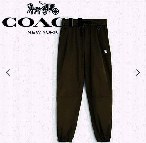 女性が喜ぶ 新品未使用 Coachメンズパンツ エラスティック ジョガー ウエスト ワークパンツ カーゴパンツ Www Villanideluca Com