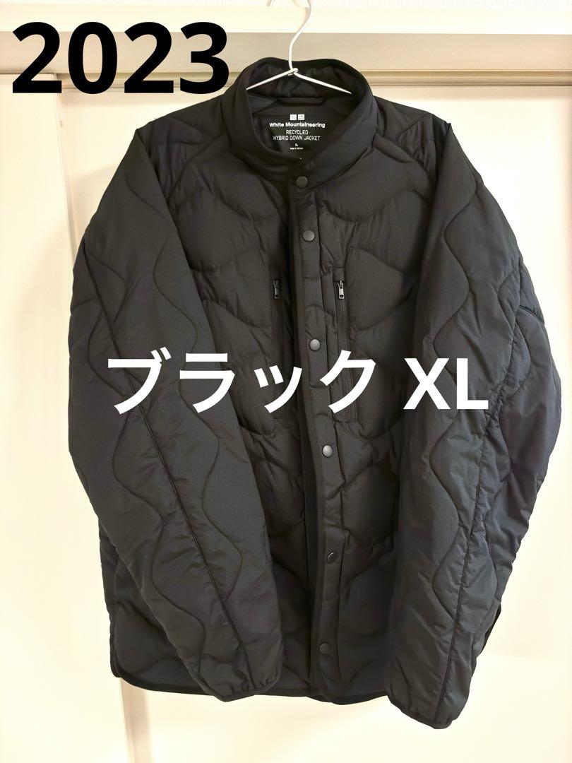 半額以下】 UNIQLO White Mountaineering BLACK XL ダウンジャケット