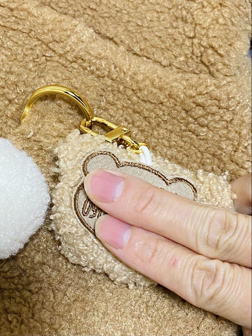【新品同様】BeBe Breath bear harnes　小型犬ハーネス＆タグ