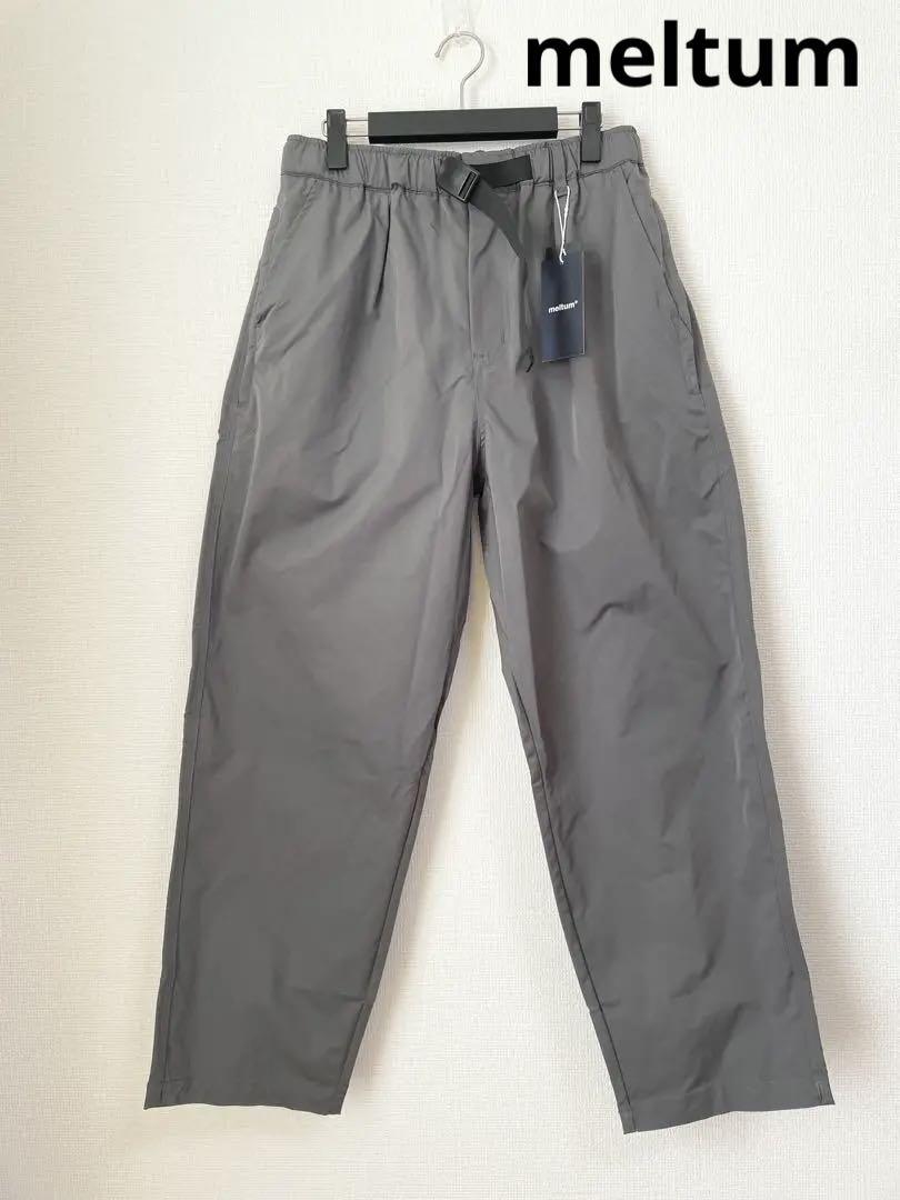 【新品】meltum メルタム クールマックス テックパンツ 3 チャコール