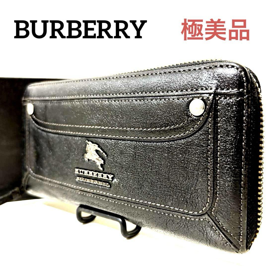 ✨極稀少✨極美品✨BURBERRY バーバリー　ブラック黒　ノバチェック