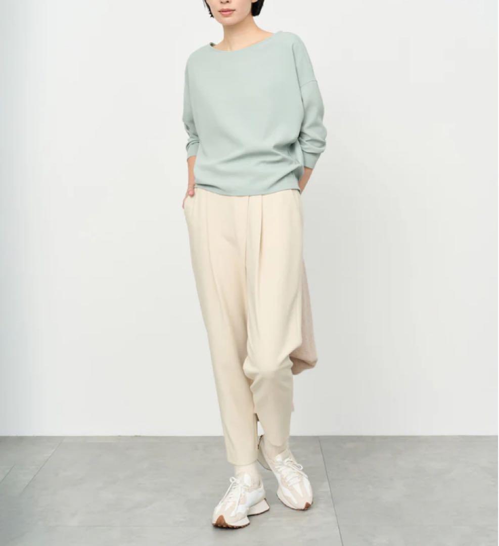 【美品】SOEJU ソージュ コクーンブラウス 8分袖 ミント S