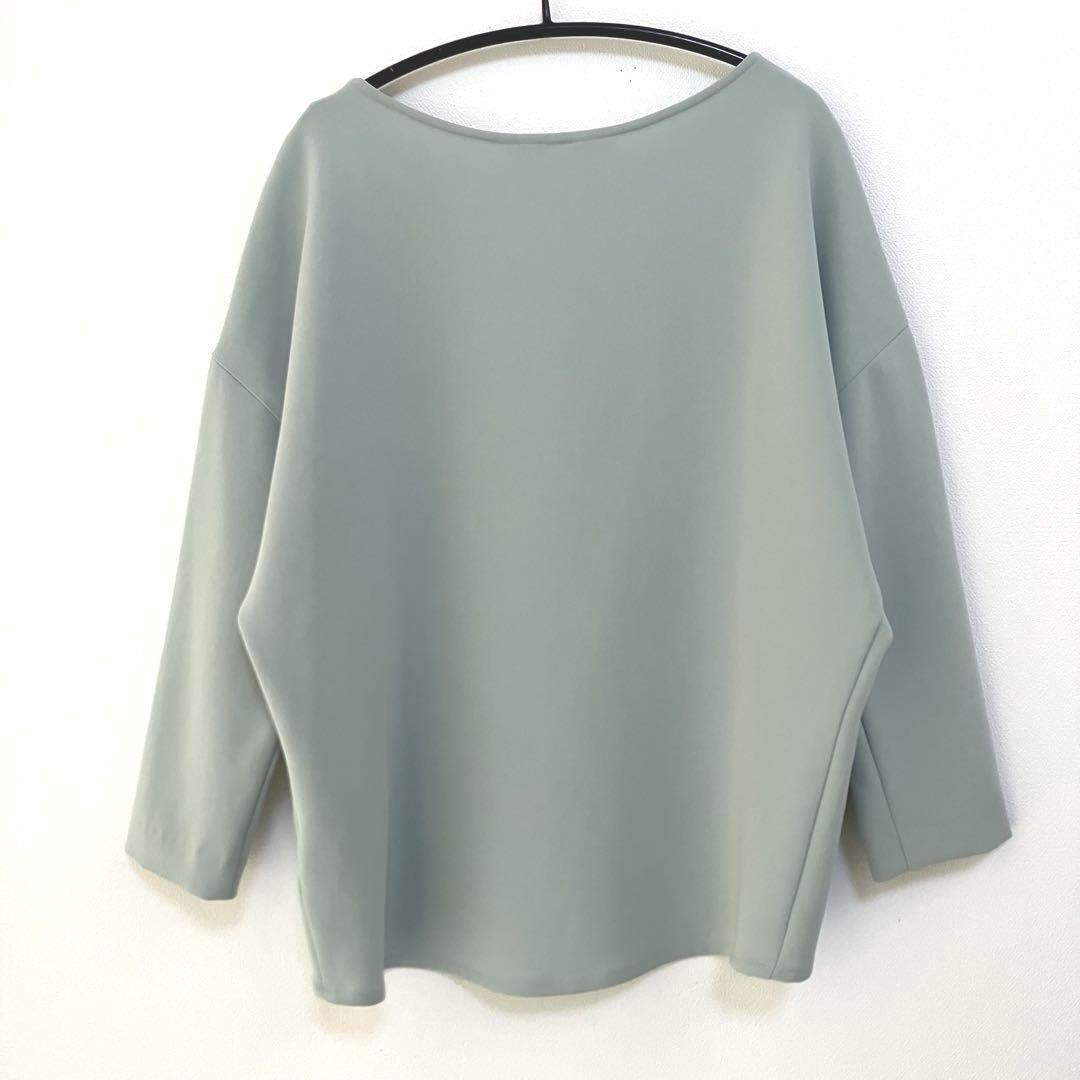 【美品】SOEJU ソージュ コクーンブラウス 8分袖 ミント S