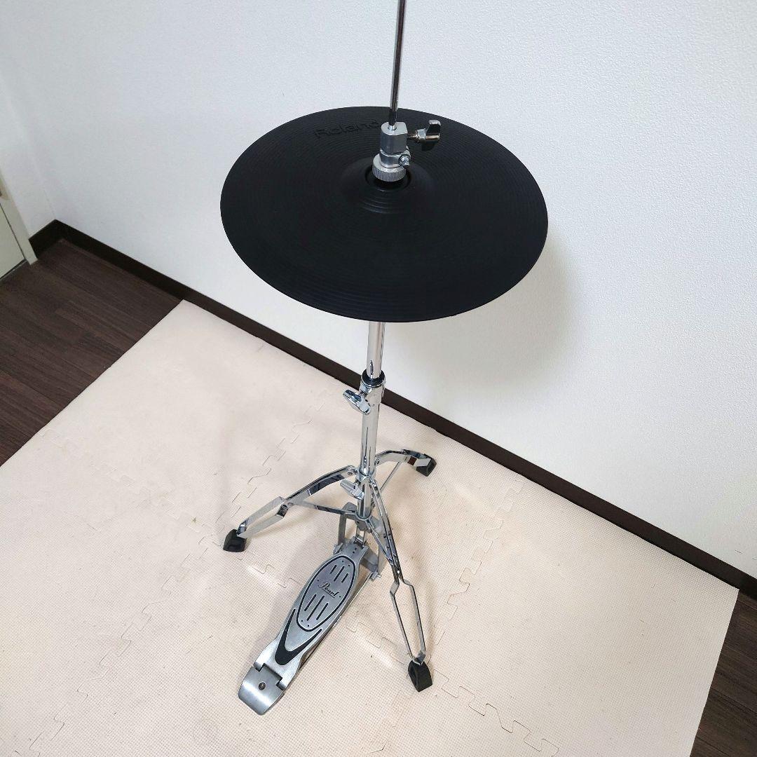 Roland VH-11 ハイハット Pearl スタンド 高額買取実施中!!】Roland 電子ドラムハイハットパッド VH-11 Hi