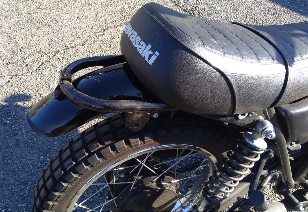 ■新品■250TR■リアフェンダー 黒
