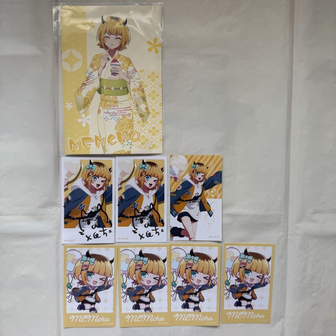 推しの子 当選 ブロマイド 非売品 MEMちょ 推しの子展 MEMちょ ブロマイド ポストカード ステッカー 推しの