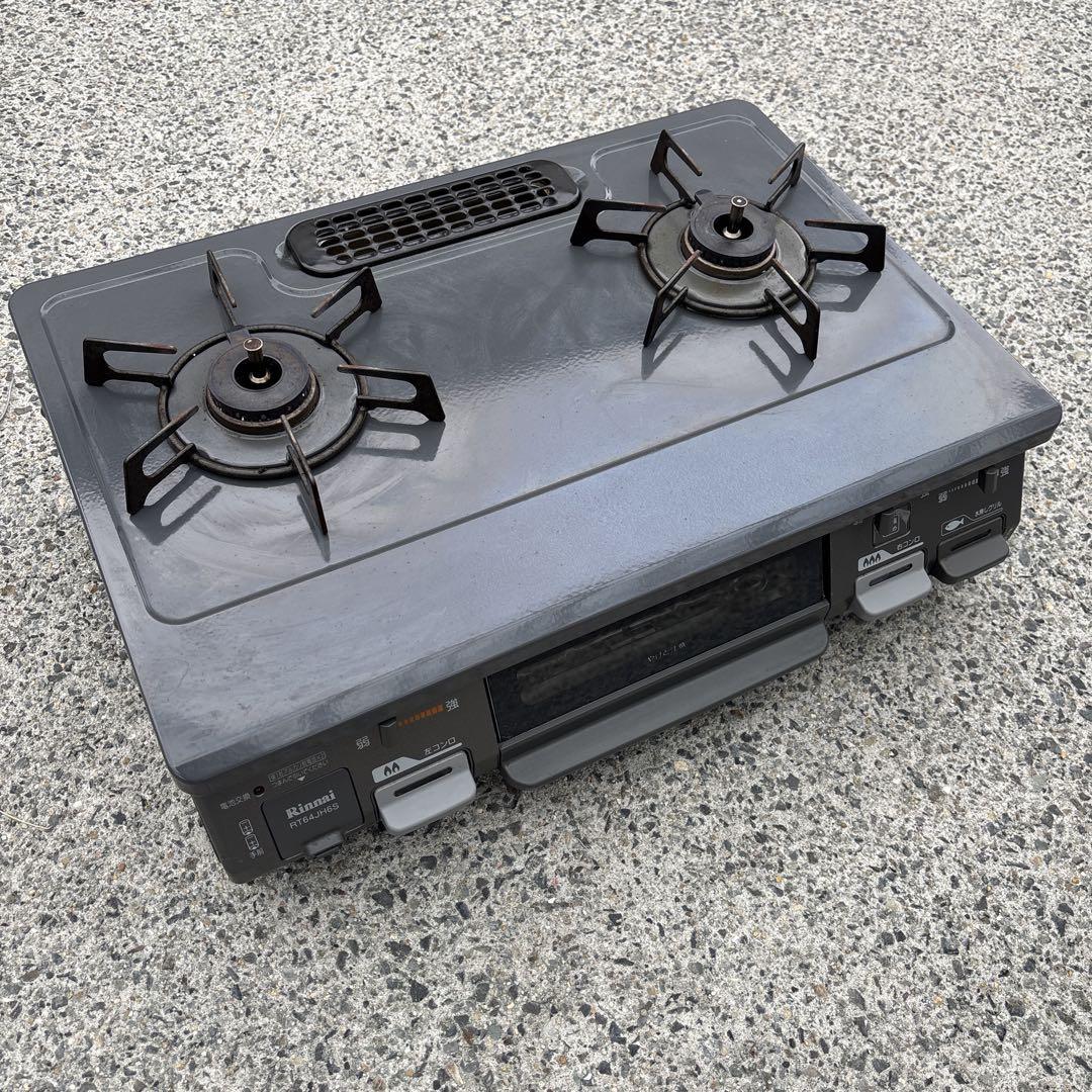 リンナイ プロパンガス RT64JHS-R 2019年製　ガスコンロ