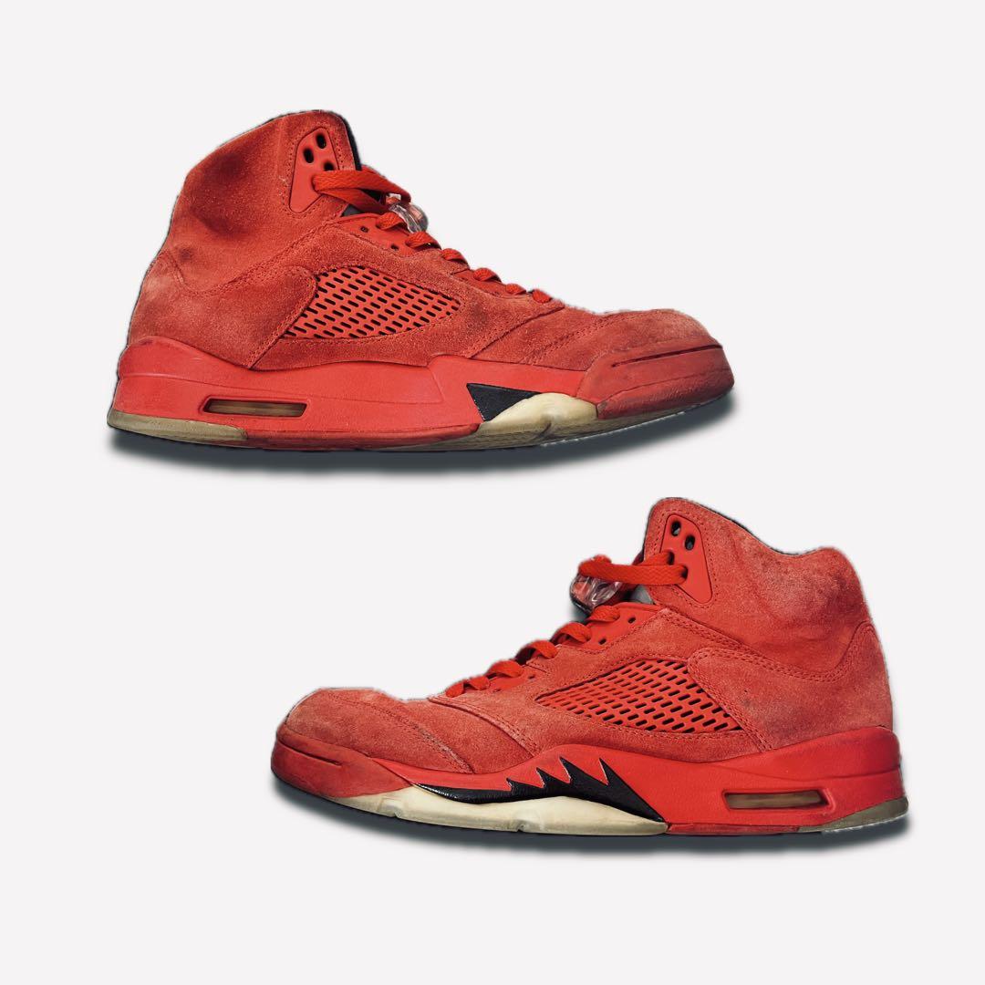 シューズ(男性用) AIR JORDAN 5 retro university red