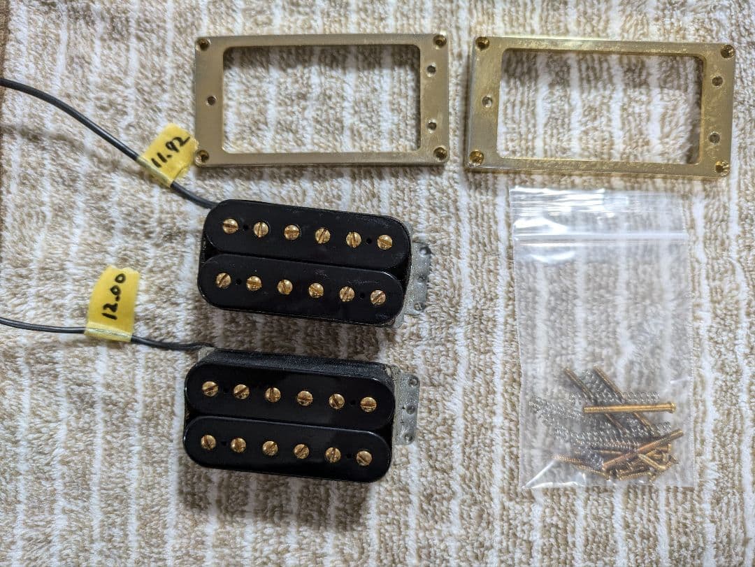 名機 Ibanez Super58 2個セット 3点止めヴィンテージピックアップ