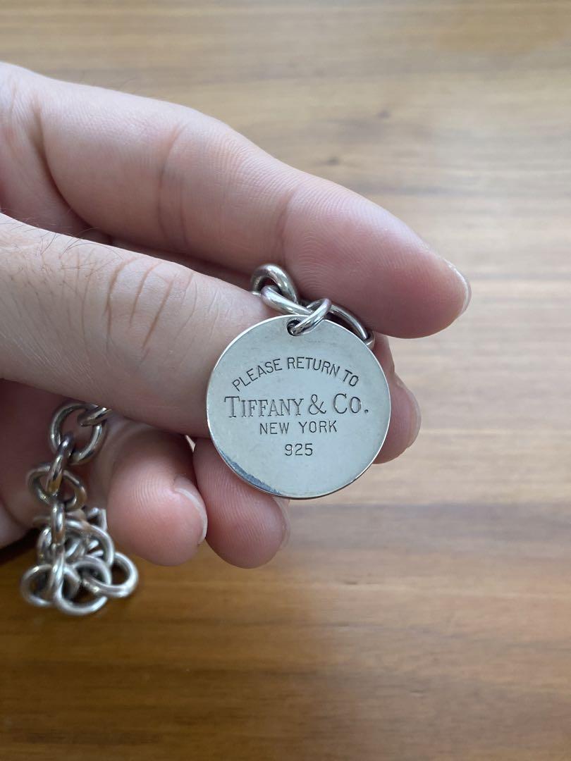 TIFFANY & CO. 925ボールチェーンブレスレット シルバー