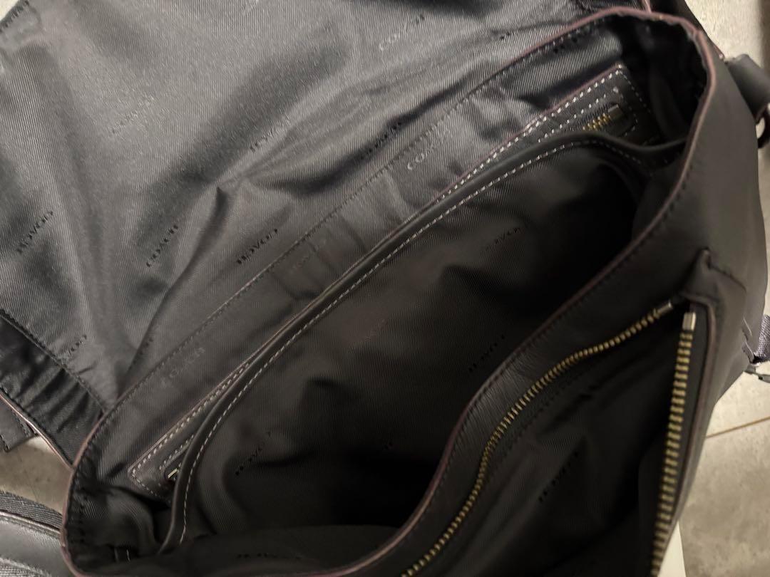 【新品未使用】COACH ブラック メッセンジャーバッグ