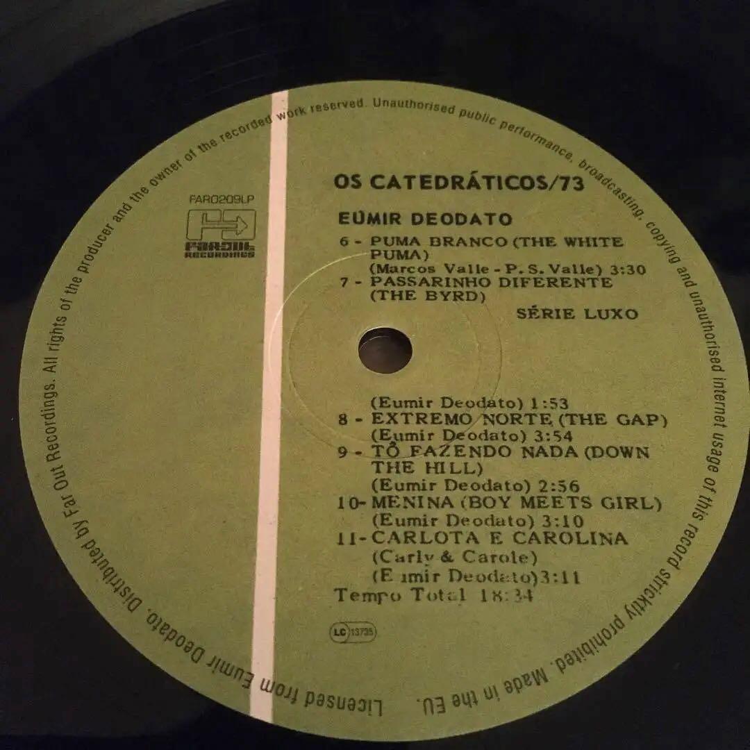 Os Catedraticos 73 | Eumir Deodato