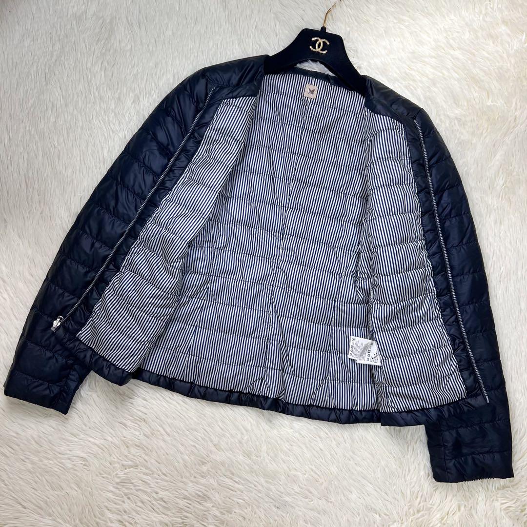 【MaxMara】ダウンジャケット ノーカラー ライトジャケット 人気♡Max Mara マックスマーラ ノーカラー ダウンジャケット