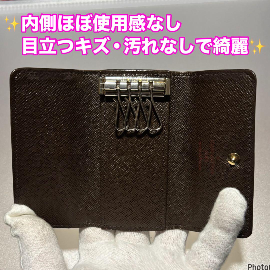⭐️新品同様レベル⭐️ルイヴィトン⭐️ダミエ⭐️ミュレティクレ⭐️4連キーケース⭐️