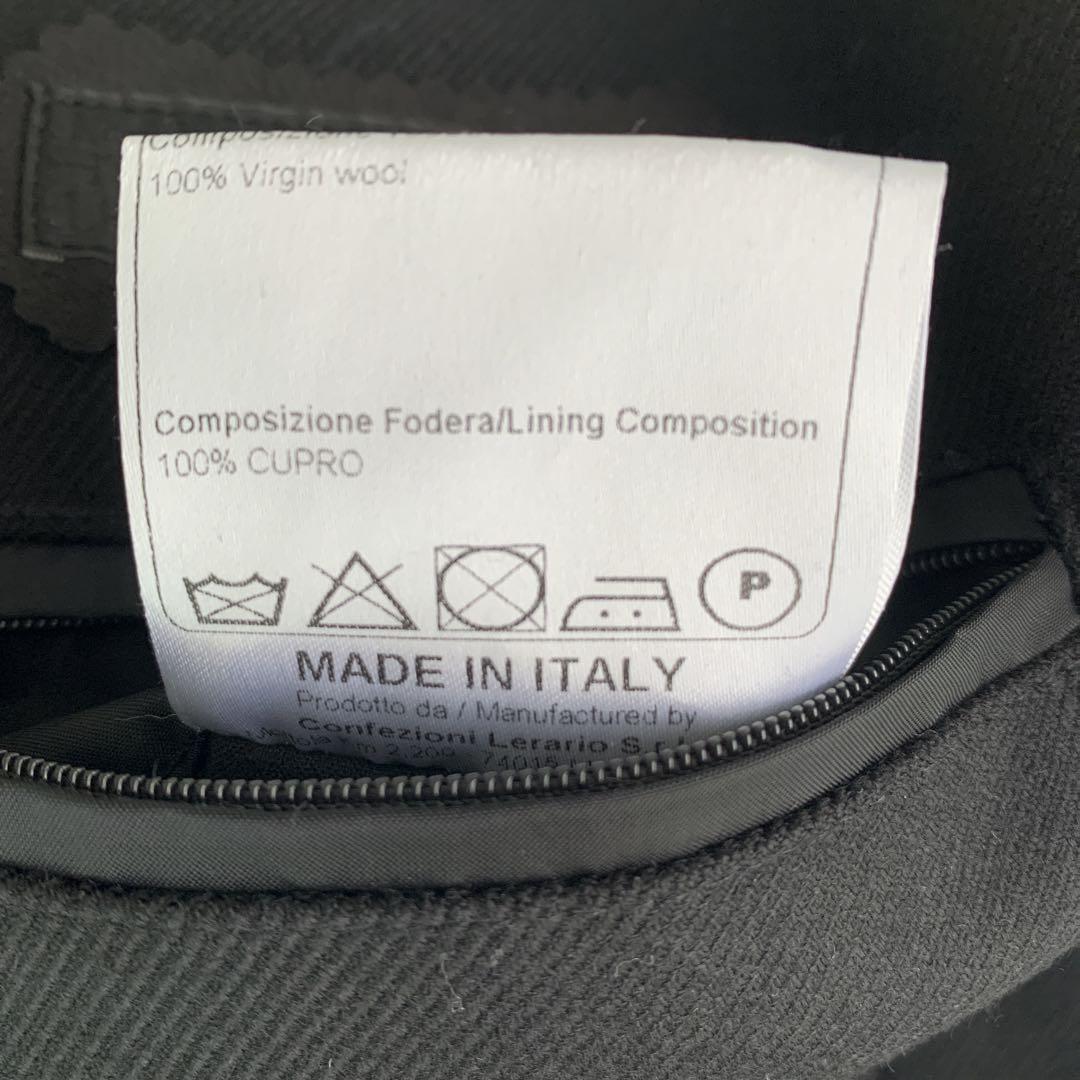 TAGLIATORE ステンカラーコート 黒　SALOMON