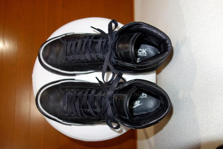 インの 終了間近 NIKE BLAZER HIGH rhovL-m84080505201 ブラックコムデギャルソン ⊥はございま