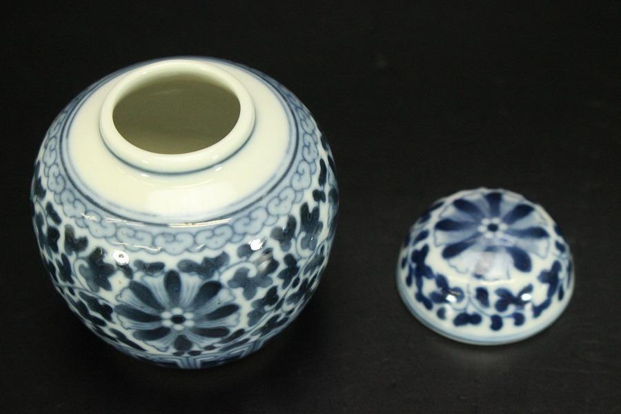茶道具 中国美術 青花 茶入(A779) - メルカリ