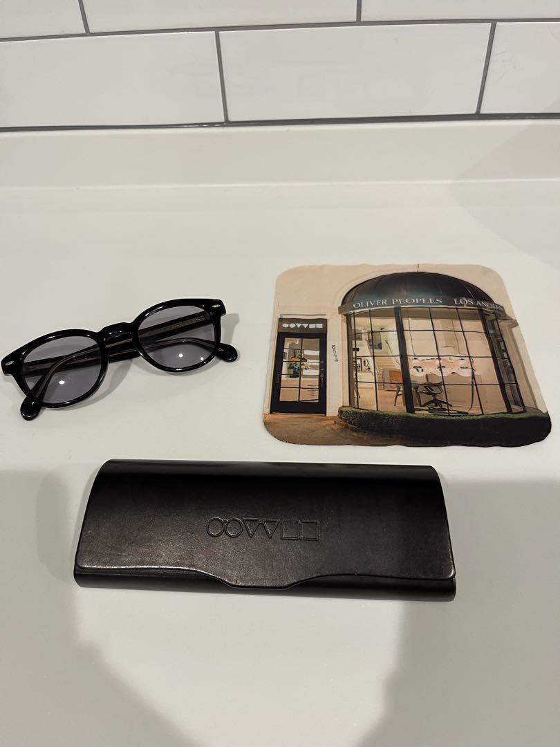 OLIVER PEOPLESのシェルドレイクJ 黒 グレー レンズ 付属ケース