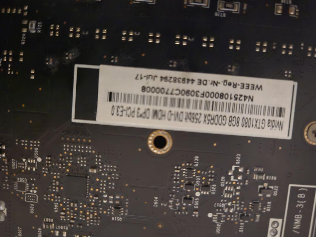グラフィックボード・グラボ・ビデオカード manli GTX1080