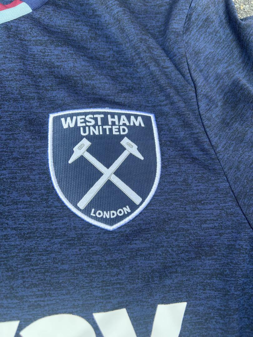 West Ham United ネイビーシャツ　ゲームシャツ