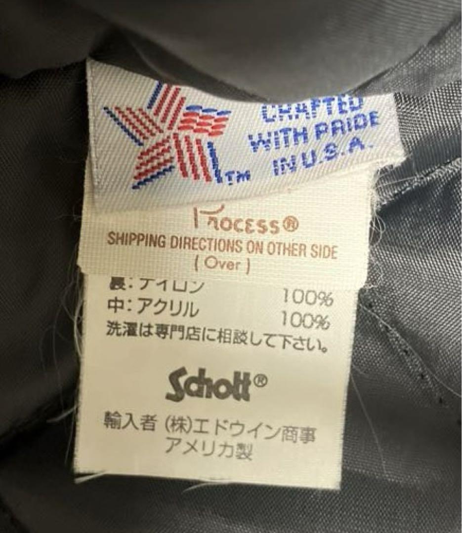 ◉SCHOTT ショット◉USA製 ライダースジャケット ダブル◉サイズ36◉