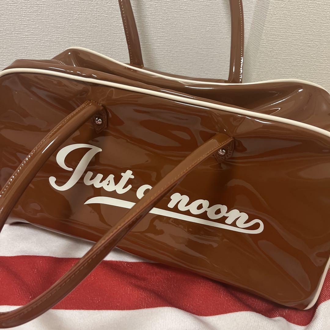 JUST A NOON  ボストンバッグ